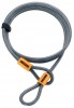 Трос ONGUARD Akita Wire 120см х10мм на петлях с виниловым покрытием, стальной