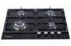 Варочная поверхность газовая PYRAMIDA PFG 647 BLACK LUXE