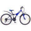 Велосипед 24 Formula STORMY AM 14G St чёрно-синий