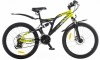 Велосипед 24 OPTIMABIKES MESSER AM2 DD St черно-зелен